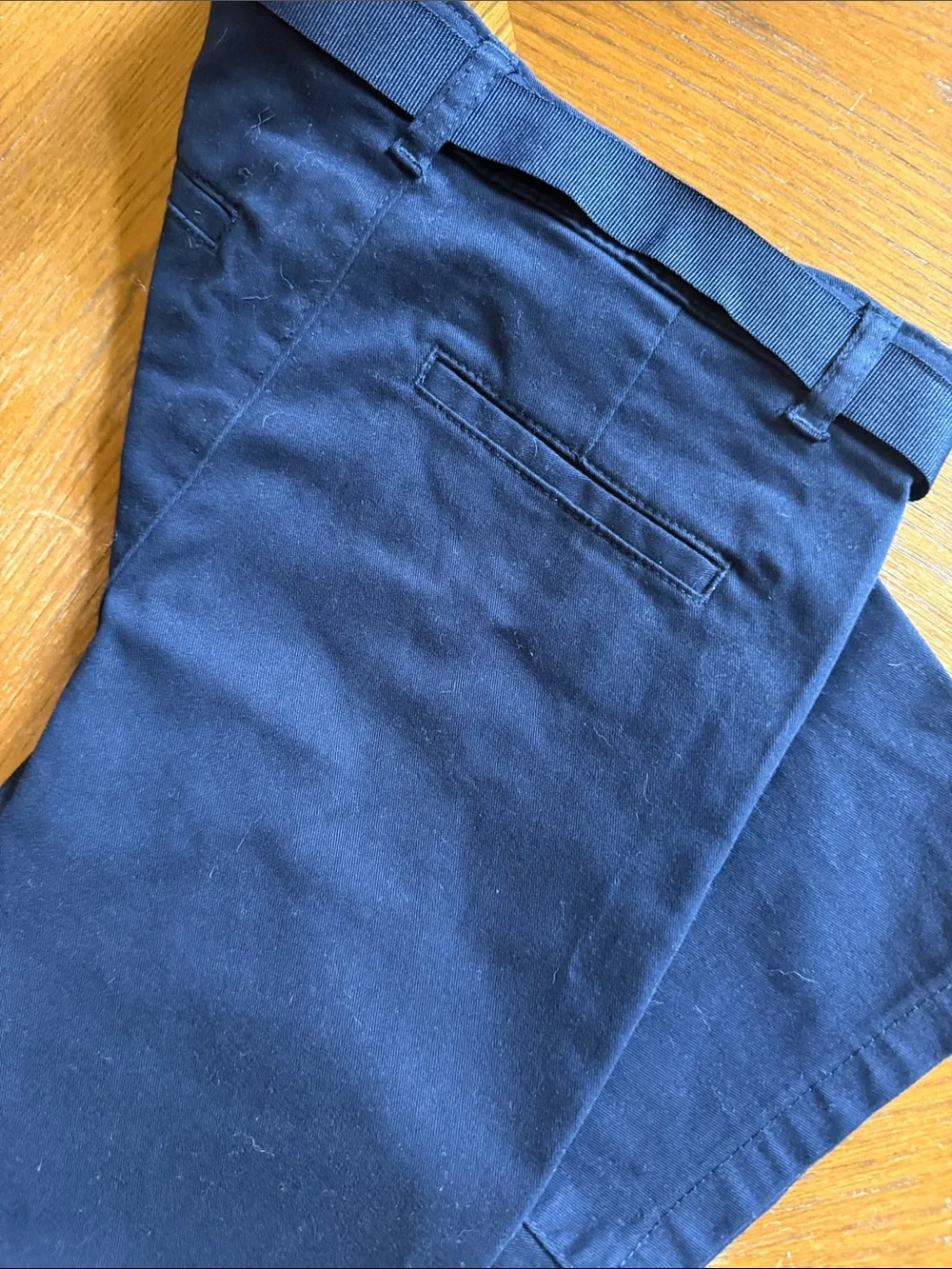 Gymboree Navy Belted Girls Shorts